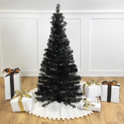 4' X 24" Slim Black Tinsel Artificial Christmas Tree - Unlit 7 4' X 24" Slim Black Tinsel Artificial Christmas Tree - Unlit -Christmas Decoration Store 0bier9mhmucutm1ajw7d07fbupj1wcey 35482.1667661969