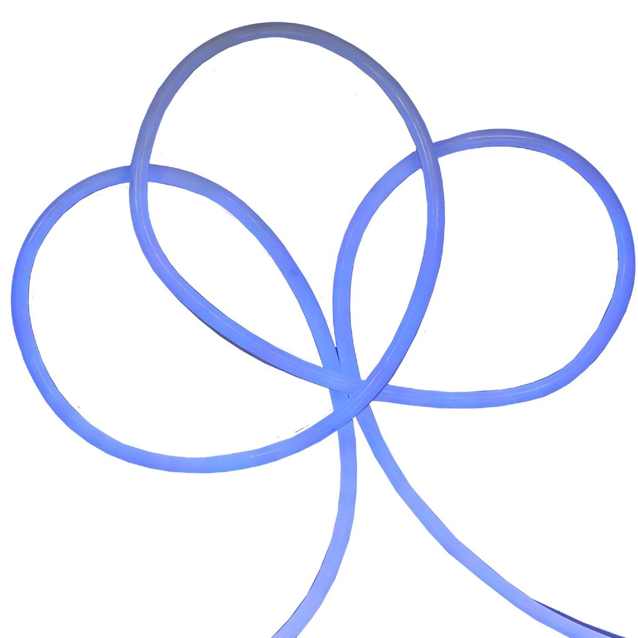 2100 Blue LED Commercial Grade Neon Style Flexible Christmas Rope Lights - 50 Ft Blue Tube 4 2100 Blue LED Commercial Grade Neon Style Flexible Christmas Rope Lights - 50 Ft Blue Tube - Image 2