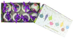 8pc Purple And White Decoupage Shatterproof Christmas Ball Ornaments 2.25" (57mm) -Christmas Decoration Store 0xpgok74f2ypenhgs0cbmlinb5vswj3t 40246.1667586600