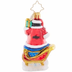 Christopher Radko Silliest Sleigh Ride Gem Glass Christmas Ornament 1021405 7 Christopher Radko Silliest Sleigh Ride Gem Glass Christmas Ornament 1021405 -Christmas Decoration Store 1021405 3 53512.1684362252