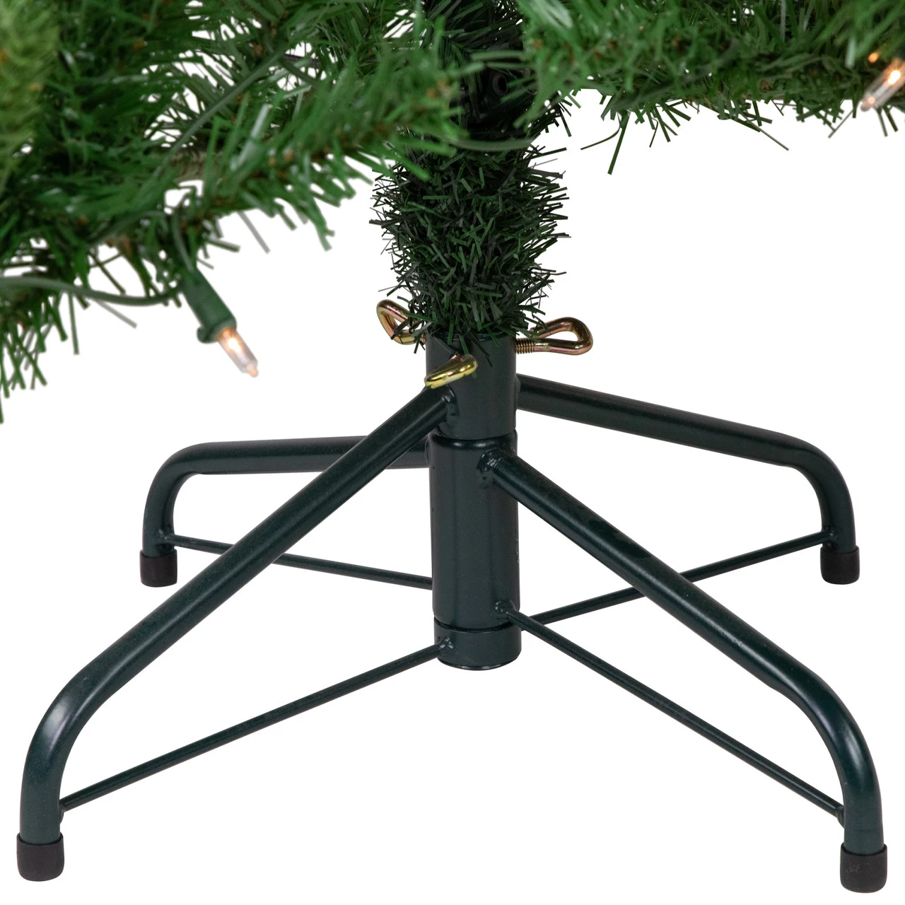 4' Pre-Lit Sierra Noble Fir Artificial Christmas Tree, Clear Lights 8 4' Pre-Lit Sierra Noble Fir Artificial Christmas Tree, Clear Lights - Image 6