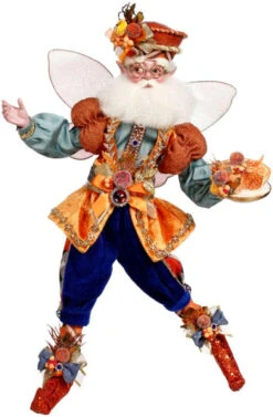 Mark Roberts Fall Harvest Pumpkin Pie Maker Fairy, Medium - 17"