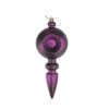 4ct Purple Shatterproof Matte Retro Reflector Christmas Finial Ornaments 7.5" 2 4ct Purple Shatterproof Matte Retro Reflector Christmas Finial Ornaments 7.5" -Christmas Decoration Store 52tpe8ll6rcqy4fwgbkgibgtbry8w8k5 54487.1667662746