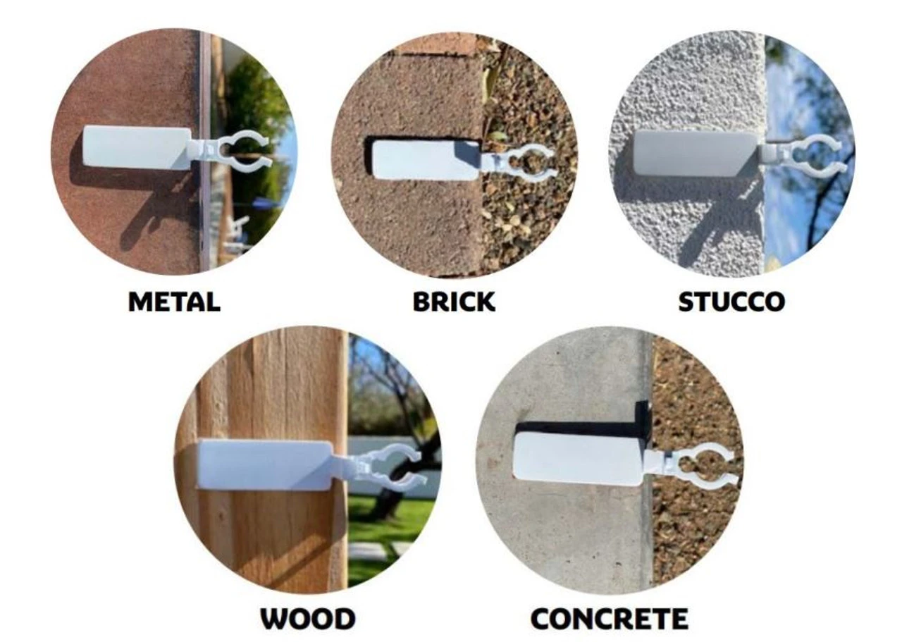 25ct Anywhere Outdoor Sticky Adhesive Clips 6 25ct Anywhere Outdoor Sticky Adhesive Clips - Image 4