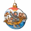 Set Of 2 Ride The Waves To North Pole Santa Wooden Christmas Ornaments 5.5" 1 Set Of 2 Ride The Waves To North Pole Santa Wooden Christmas Ornaments 5.5" -Christmas Decoration Store 8117418 1 43215.1667549858