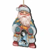 Set Of 2 Santa Claus Penguin Wooden Christmas Ornaments 5.5" -Christmas Decoration Store 8118051 1 40466.1667549882
