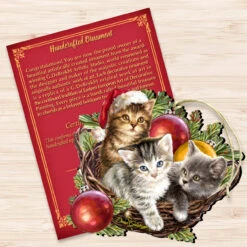Set Of 2 Kittens In A Basket Wooden Christmas Ornaments 5.5" 8 Set Of 2 Kittens In A Basket Wooden Christmas Ornaments 5.5" -Christmas Decoration Store 8161027 1 1607 3 75339.1667549733