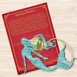 Set Of 2 Mermaid Beach Scene Wooden Christmas Ornaments 5.5" 8 Set Of 2 Mermaid Beach Scene Wooden Christmas Ornaments 5.5" -Christmas Decoration Store 8198514 3 88062.1667549670