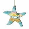 Set Of 2 Starfish Beach Scene Wooden Christmas Ornaments 5.5" 2 Set Of 2 Starfish Beach Scene Wooden Christmas Ornaments 5.5" -Christmas Decoration Store 8198531 1 67567.1667549689