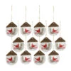 Set Of 12 White And Brown Cardinal Pine "Joy" And "Peace" Christmas Ornament 4.50" 1 Set Of 12 White And Brown Cardinal Pine "Joy" And "Peace" Christmas Ornament 4.50" -Christmas Decoration Store 83257 88207.1687598430