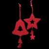 Club Pack Of 18 Bright Red Color Bell And Star Felt Ornaments 2 Club Pack Of 18 Bright Red Color Bell And Star Felt Ornaments -Christmas Decoration Store 9rhqlnhgjrmz0jdnqs5plgfcracfavdn 85932.1667593309