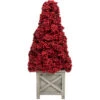 24" Red Berry Cone Potted Christmas Topiary 1 24" Red Berry Cone Potted Christmas Topiary -Christmas Decoration Store allstate zbp076 re 1 54796.1667517699