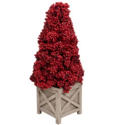 24" Red Berry Cone Potted Christmas Topiary 9 24" Red Berry Cone Potted Christmas Topiary -Christmas Decoration Store allstate zbp076 re 2 03491.1667517700