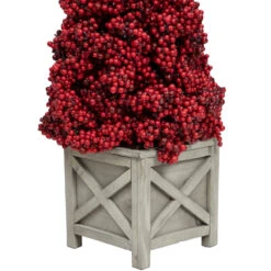 24" Red Berry Cone Potted Christmas Topiary 11 24" Red Berry Cone Potted Christmas Topiary -Christmas Decoration Store allstate zbp076 re 4 33878.1667517700
