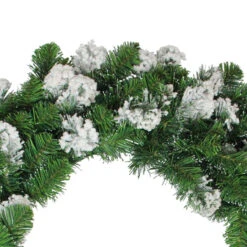 Snowy Flocked Colorado Pine Artificial Christmas Wreath, 30-Inch, Unlit 8 Snowy Flocked Colorado Pine Artificial Christmas Wreath, 30-Inch, Unlit -Christmas Decoration Store allstateywc193 gr sn 43298.1667575984