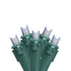 50ct Pure White LED Wide Angle Christmas Lights, Green Wire -Christmas Decoration Store brite20star2039 321 00 15280.1667535345