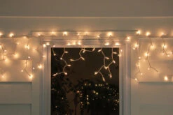 300 Clear Mini Icicle Christmas Lights - 8.5' White Wire 8 300 Clear Mini Icicle Christmas Lights - 8.5' White Wire -Christmas Decoration Store britestar 36 712 77 2 25182.1667488428
