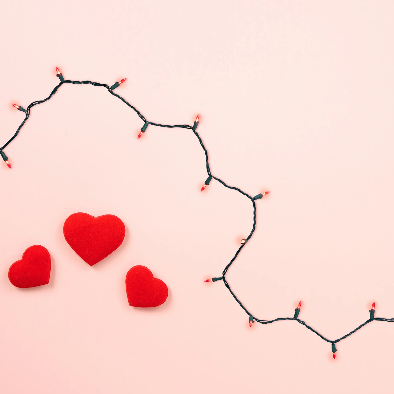 50 Red LED Mini Christmas Lights - 16.25 Ft Green Wire 5 50 Red LED Mini Christmas Lights - 16.25 Ft Green Wire - Image 3