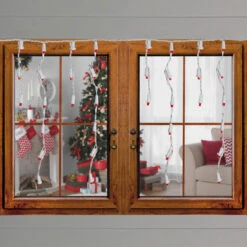 Set Of 70 Red LED Wide Angle Icicle Christmas Lights - 6ft White Wire 7 Set Of 70 Red LED Wide Angle Icicle Christmas Lights - 6ft White Wire -Christmas Decoration Store britestar 39 732 77 3 03941.1667575743