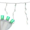 Set Of 70 Green LED Wide Angle Icicle Christmas Lights - 6ft White Wire 2 Set Of 70 Green LED Wide Angle Icicle Christmas Lights - 6ft White Wire -Christmas Decoration Store britestar 39 734 77 2 05568.1667576771