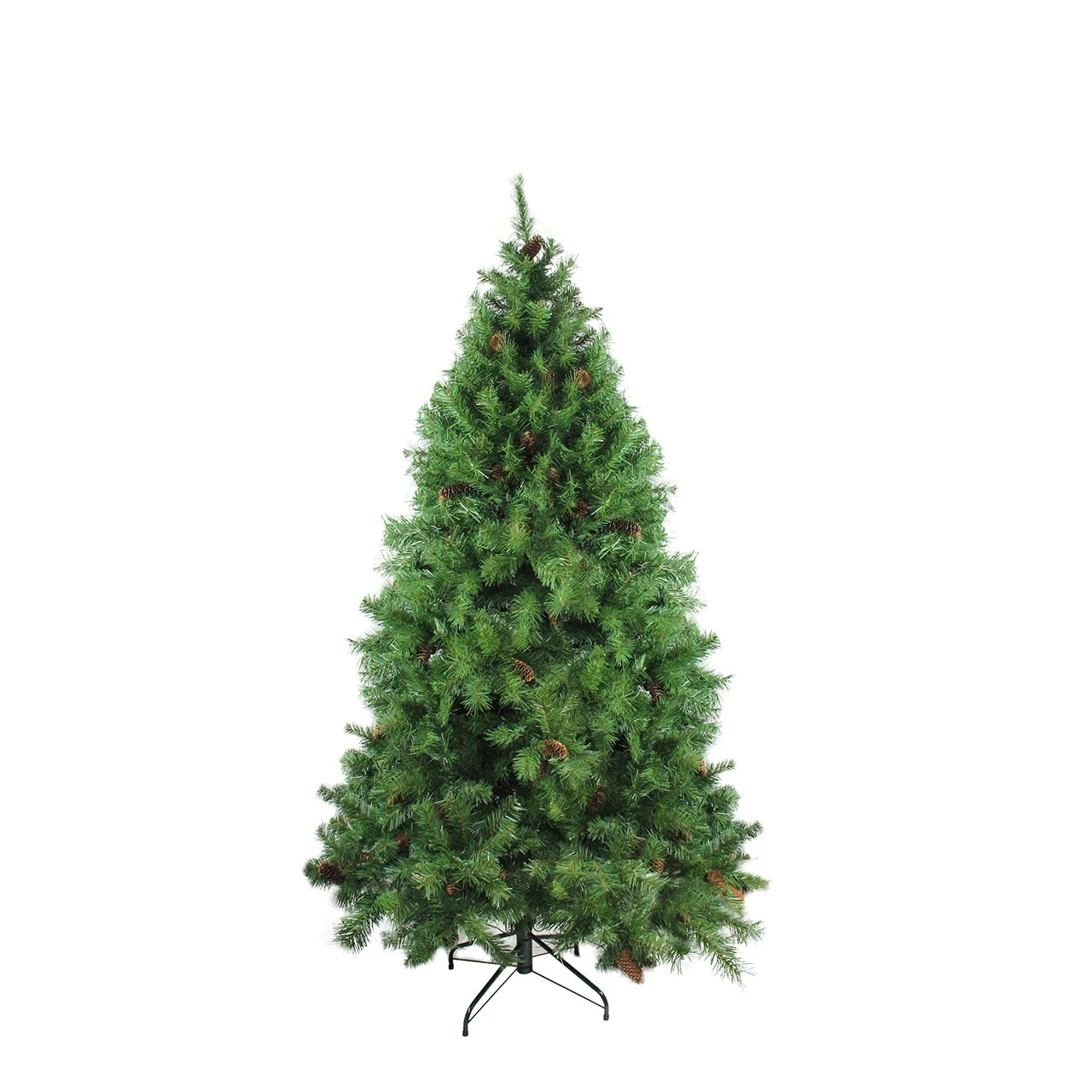 6.5' Full Dakota Red Pine With Pine Cones Artificial Christmas Tree - Unlit 3 6.5' Full Dakota Red Pine With Pine Cones Artificial Christmas Tree - Unlit