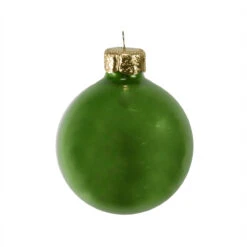 6ct Teal Green Pearl Christmas Ball Ornaments 4" (100mm)