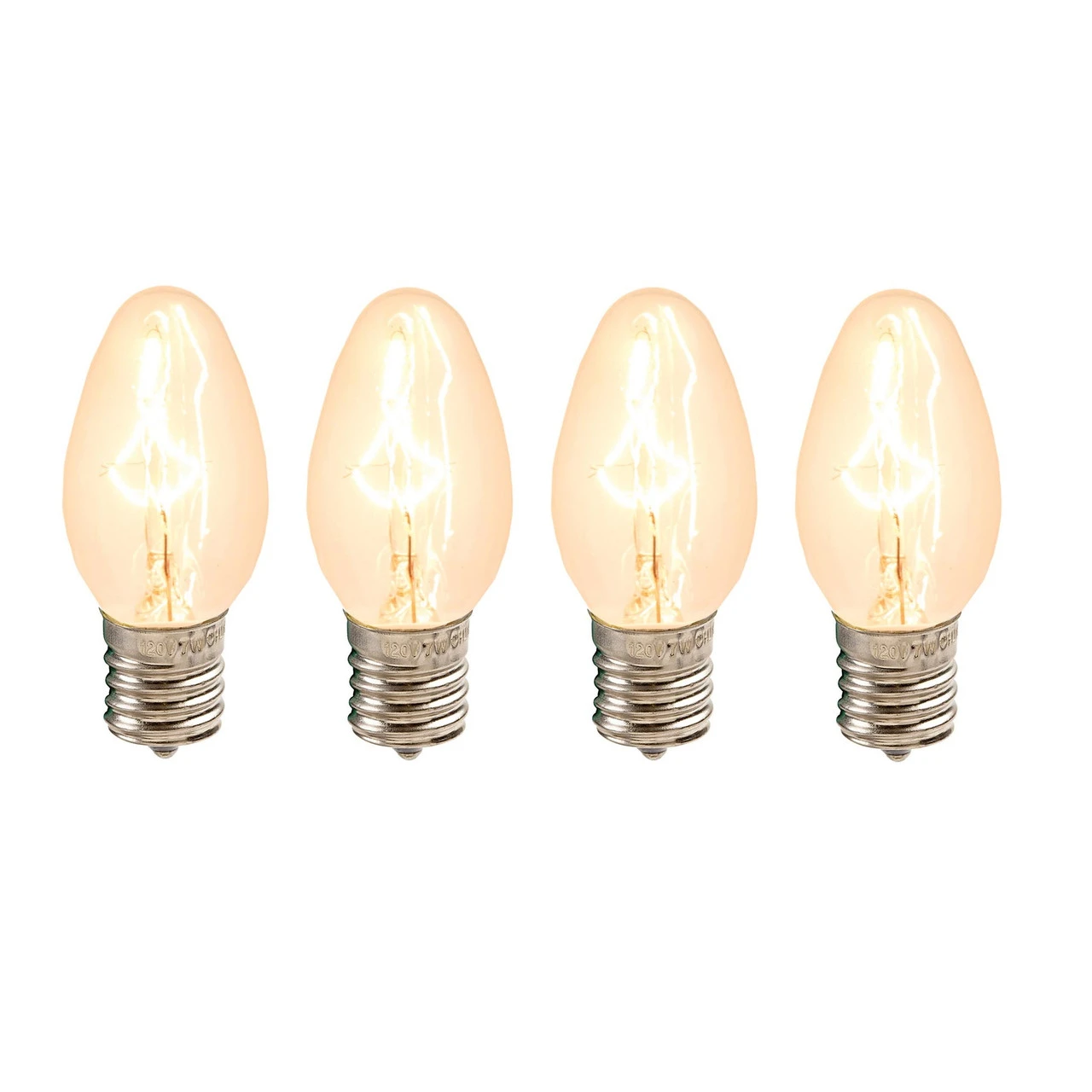 Set Of 4 Cleveland Vintage Lighting Edison Style E12 Base Nightlight Bulbs 3 Set Of 4 Cleveland Vintage Lighting Edison Style E12 Base Nightlight Bulbs