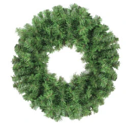 Colorado Spruce Artificial Christmas Wreath, 16-Inch, Unlit