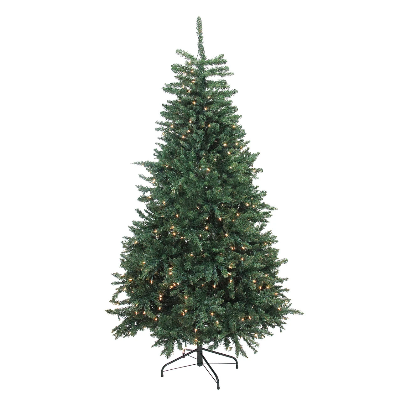 6.5' Pre-Lit Full Artificial Northern Pine Christmas Tree - Clear Lights 3 6.5' Pre-Lit Full Artificial Northern Pine Christmas Tree - Clear Lights