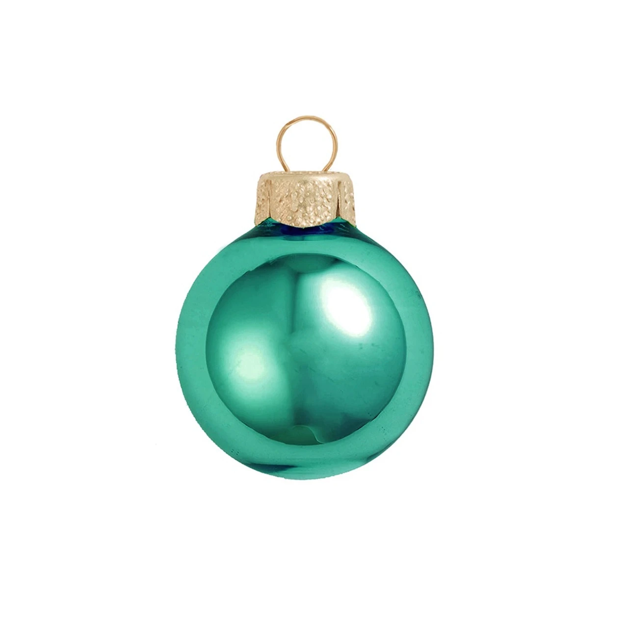 4ct Turquoise Green Shiny Christmas Ball Ornaments 4.75" (120mm) 3 4ct Turquoise Green Shiny Christmas Ball Ornaments 4.75" (120mm)
