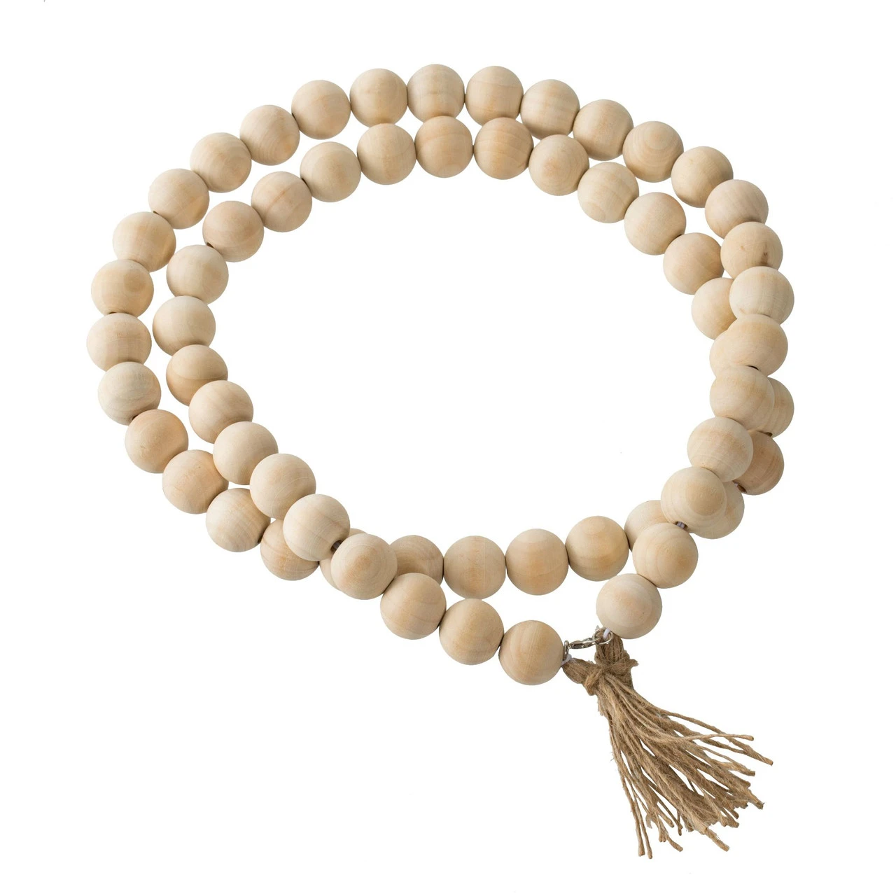 3.4' X 1.6" Pine Sphere Beads With Tassels Artificial Garland - Unlit 3 3.4' X 1.6" Pine Sphere Beads With Tassels Artificial Garland - Unlit