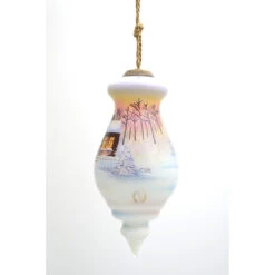 6” Santa Delivery Gift Christmas Glass Ornament 9 6” Santa Delivery Gift Christmas Glass Ornament -Christmas Decoration Store dacf 1610082 4 68897.1667620404