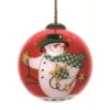 3" Twinkle Snowman Christmas Glass Ball Hanging Ornament 2 3" Twinkle Snowman Christmas Glass Ball Hanging Ornament -Christmas Decoration Store dacf 1710570 31465.1667528330