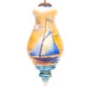 5” Blue And Yellow Sailing Boat Hand Painted Spire Shaped Mouth Blown Glass Hanging Christmas Ornament 1 5” Blue And Yellow Sailing Boat Hand Painted Spire Shaped Mouth Blown Glass Hanging Christmas Ornament -Christmas Decoration Store dacf 1812005 56940.1667621010