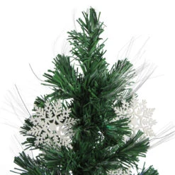 3' Pre-Lit Fiber Optic Artificial Christmas Tree With White Snowflakes - Multi-Color Lights 9 3' Pre-Lit Fiber Optic Artificial Christmas Tree With White Snowflakes - Multi-Color Lights -Christmas Decoration Store dak gd51090 2 88038.1667662794