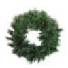 36" Green Long Needle Pine Artificial Christmas Wreath With Pine Cones - Unlit 1 36" Green Long Needle Pine Artificial Christmas Wreath With Pine Cones - Unlit -Christmas Decoration Store darice rc 9132n 1 1 15823.1667521323