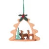 3" Brown, Green, And Red Handcrafted Deers Feeding Dregeno Ornaments 2 3" Brown, Green, And Red Handcrafted Deers Feeding Dregeno Ornaments -Christmas Decoration Store dati 1992283 4202020 92939.1667522330