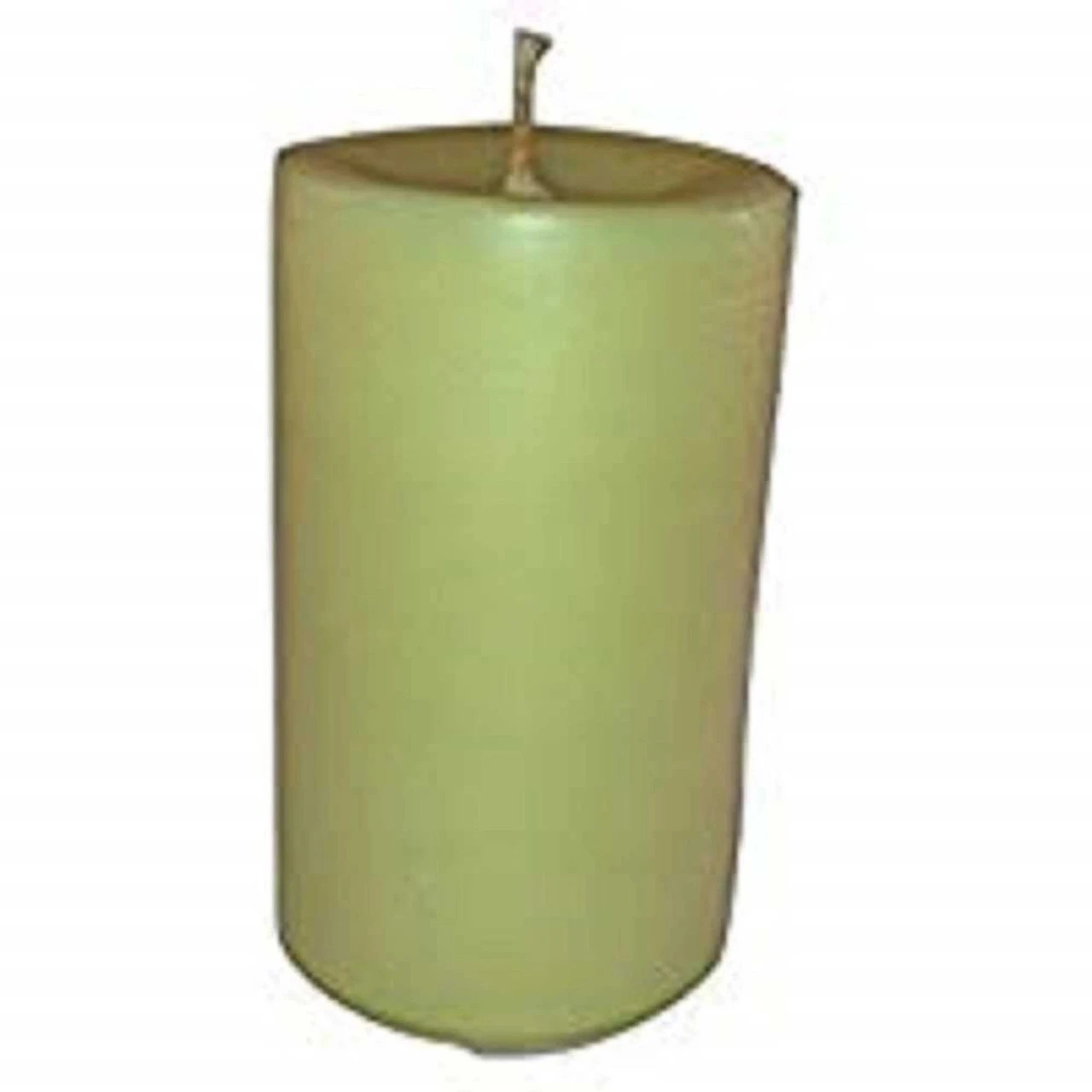 4.5" Golden Yellow Organic Beeswax Pillar Candle 4 4.5" Golden Yellow Organic Beeswax Pillar Candle - Image 2