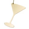 3.375" X 2.25" Metallic Gold-Colored Non-Tarnishing Martini Ornament With Gold String 1 3.375" X 2.25" Metallic Gold-Colored Non-Tarnishing Martini Ornament With Gold String -Christmas Decoration Store dcgi 019131 1 51398.1667561167