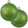 2ct Krypton Green Shatterproof Christmas Ball Ornament6" (150mm) 2 2ct Krypton Green Shatterproof Christmas Ball Ornament6" (150mm) -Christmas Decoration Store dcki kbx04728 68074.1667569404