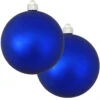 2ct Regal Blue Shatterproof Christmas Ball Ornament6" (150mm) 1 2ct Regal Blue Shatterproof Christmas Ball Ornament6" (150mm) -Christmas Decoration Store dcki kbx04736 92263.1667662106