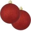 2ct Red Shatterproof Christmas Ball Ornament6" (150mm) 1 2ct Red Shatterproof Christmas Ball Ornament6" (150mm) -Christmas Decoration Store dcki kbx04749 17141.1667602044