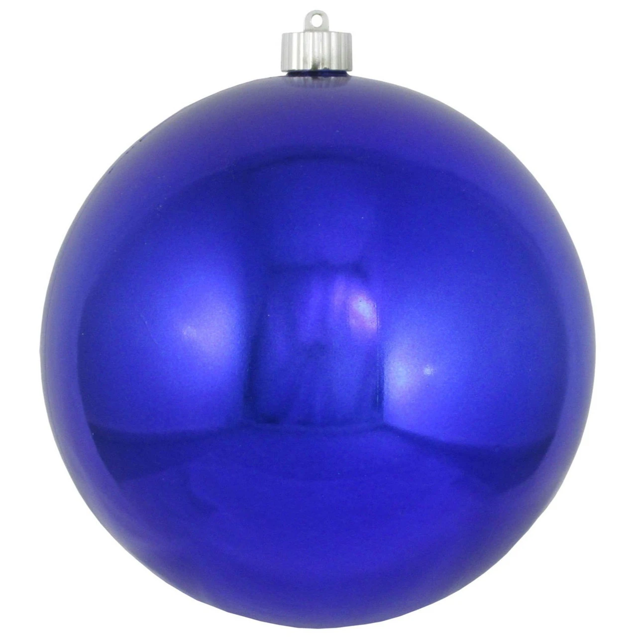 Azure Blue Shatterproof Shiny Christmas Ball Ornament 8" (200mm) 3 Azure Blue Shatterproof Shiny Christmas Ball Ornament 8" (200mm)