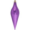 Purple Long Drop Shatterproof Glitter Christmas Ornament 12.5" (320mm) 2 Purple Long Drop Shatterproof Glitter Christmas Ornament 12.5" (320mm) -Christmas Decoration Store dcki kbx50659 1 41410.1667561614