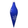 Blue And Silver Shatterproof Christmas Long Drop Ornament 12.5" (320mm) 1 Blue And Silver Shatterproof Christmas Long Drop Ornament 12.5" (320mm) -Christmas Decoration Store dcki kbx70369 1 26131.1667561514