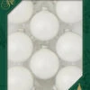 8ct White Satin Glass Christmas Ball Ornaments 2.5" (67mm) 2 8ct White Satin Glass Christmas Ball Ornaments 2.5" (67mm) -Christmas Decoration Store dcki kbx84700 46097.1667561554