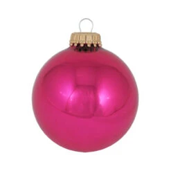 8ct Cabernet Pink Shiny Christmas Ball Ornaments 2.5" (67mm) -Christmas Decoration Store dcki kbx90005 2 31550.1667573656
