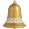 7" Candy Gold And White Shatterproof Christmas Bell Ornament -Christmas Decoration Store dcki kbx90241 71589.1667601928