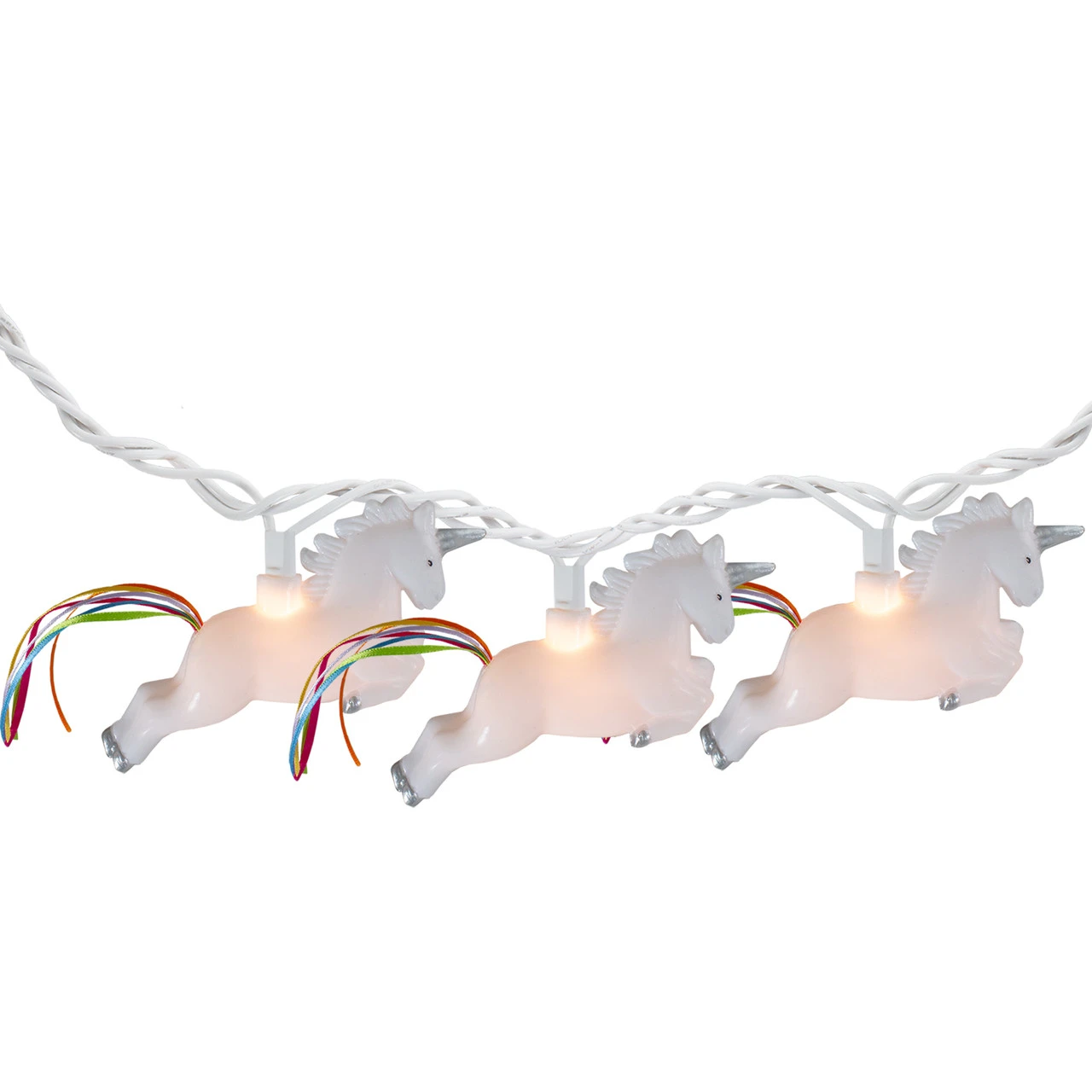 10 Count Unicorn Summer Novelty String Lights, 6 Ft White Wire 3 10 Count Unicorn Summer Novelty String Lights, 6 Ft White Wire