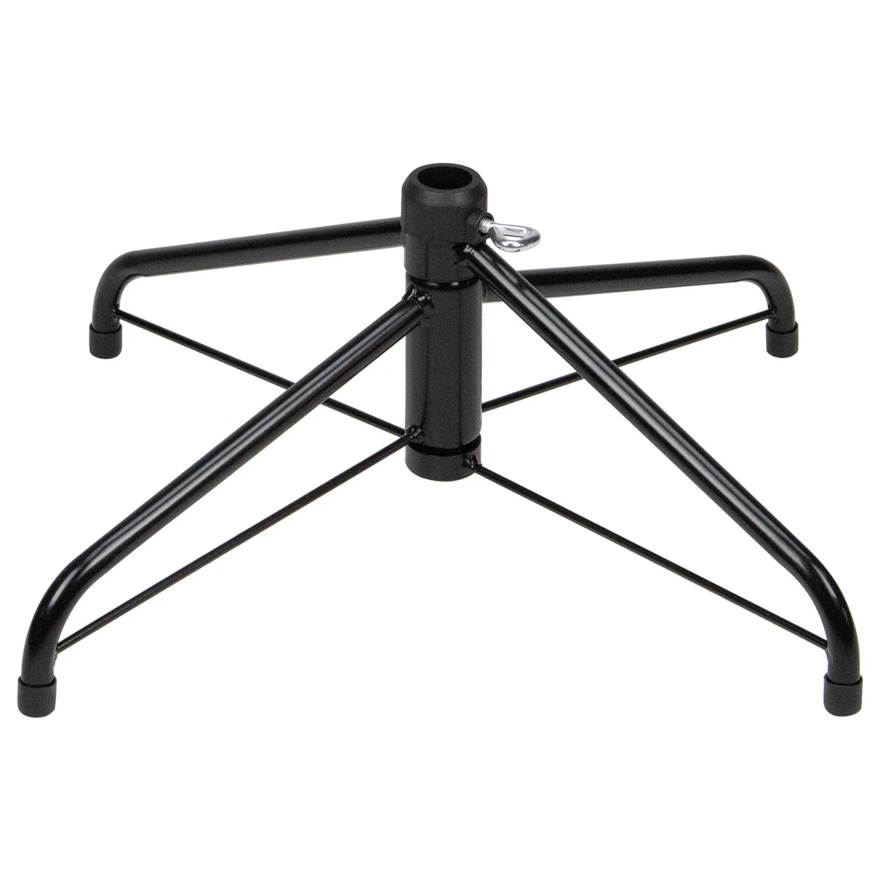 6ft Pre-Lit Black Noble Spruce Artificial Halloween Tree, Orange Lights 8 6ft Pre-Lit Black Noble Spruce Artificial Halloween Tree, Orange Lights - Image 6